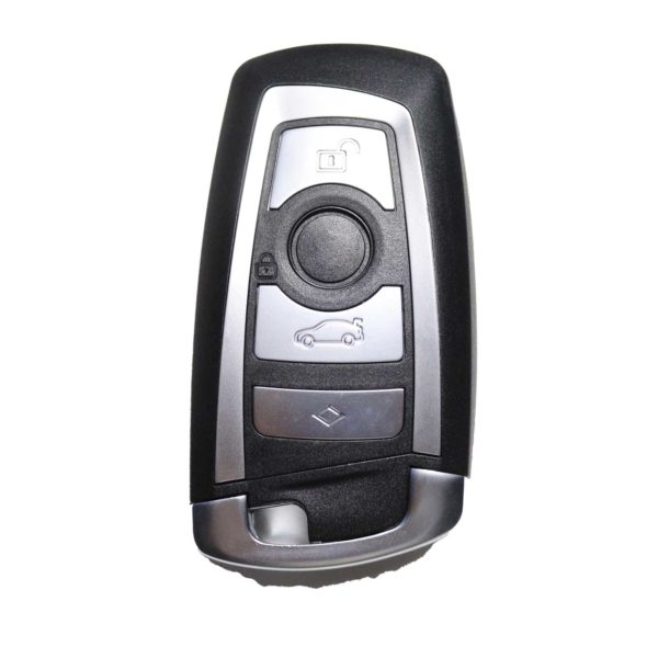 BMW - Cas4, 5, X3, X5 | Remote Case & Blade (4 Buttons, HU100R Silver Blade)