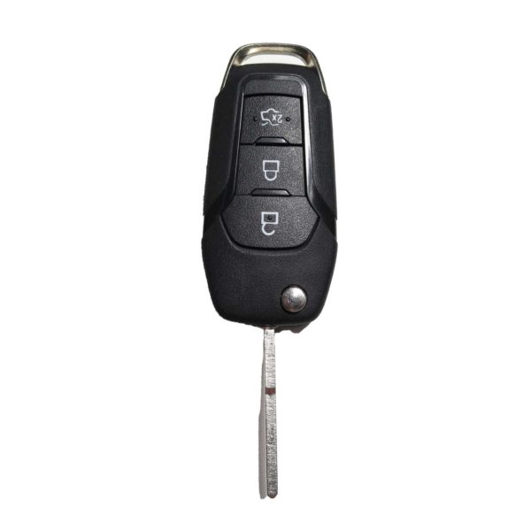Ford - Focus, Mondeo, Festiva, Fusion, Fiesta | Remote Case & Blade (3 Buttons, HU101 Blade)