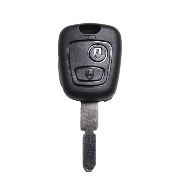 Peugeot - 406, 407, 408, 607 | Complete Remote Key (2 Buttons, NE78 406 Blade, 433Mhz Frequency)