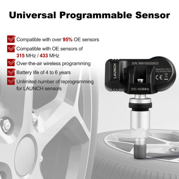 Launch LTR-03 RF Sensor | Internal TPMS Sensor - Image 8