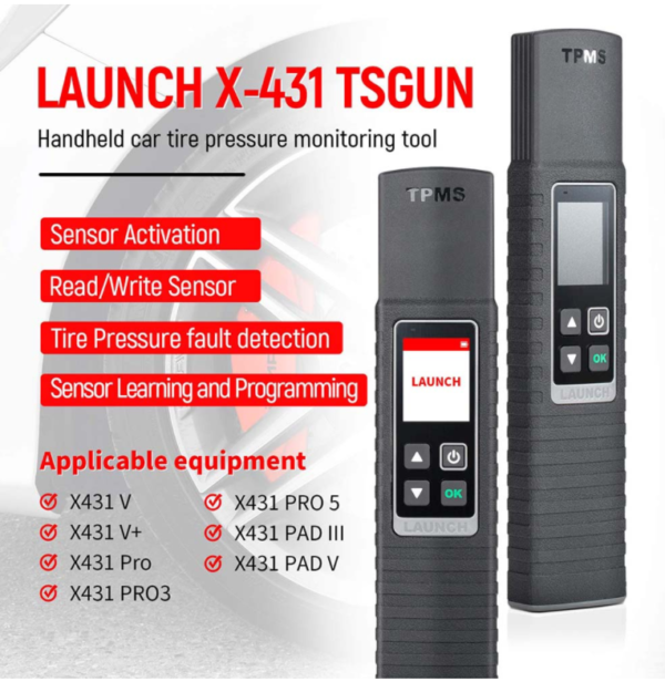Launch X-431 TSGUN | TPMS Programmer | X-431 Integrated Accessory - Image 3