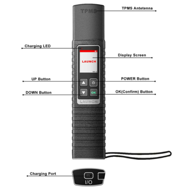 Launch X-431 TSGUN | TPMS Programmer | X-431 Integrated Accessory - Image 5