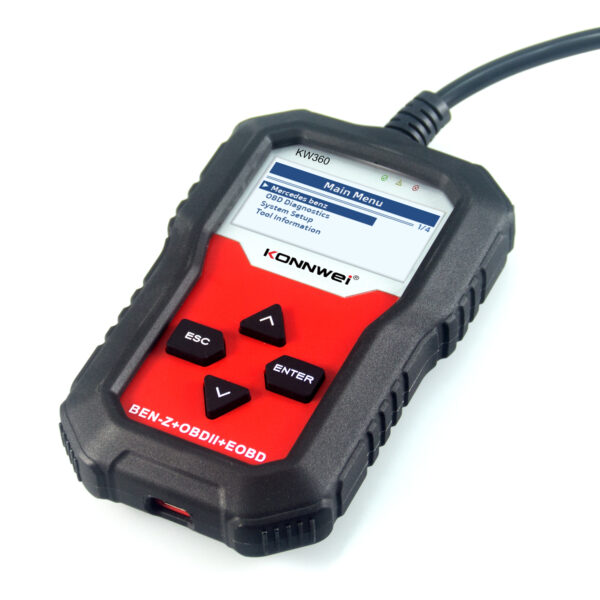 KONNWEI KW360 Full System OBD2 Diagnostic Scanner for Mercedes Benz - Image 2