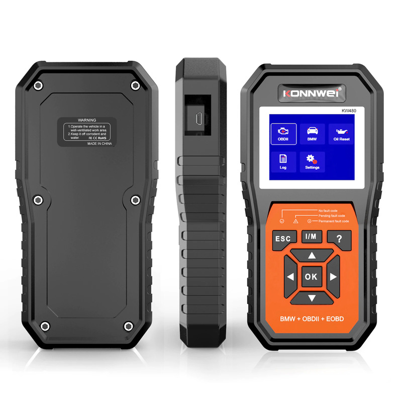 KONNWEI kw480 Diagnostic Scanner OBDII Lecteur de code Testeur de défaut  Manuel d'utilisation