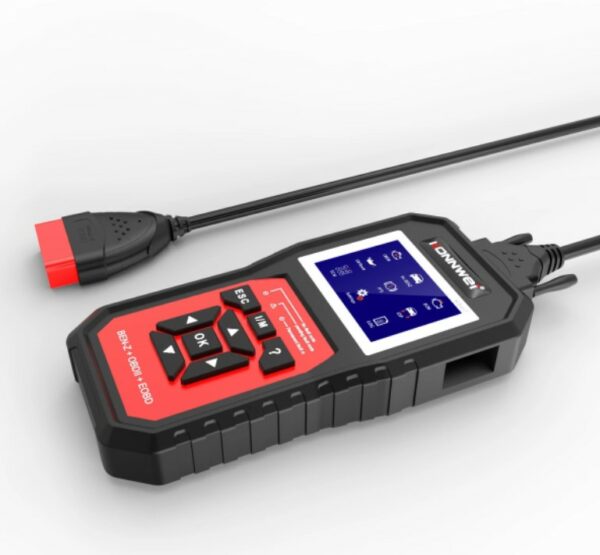KONNWEI KW460 Full System Diagnostic Instrument For Mercedes-Benz OBD II + EOBD Scanner - Image 4