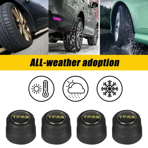 Bluetooth External TPMS Sensor with iOS & Android App | Real-Time Tire Pressure Monitoring for Cars - Image 10