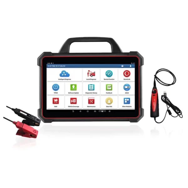 Launch X431 PAD VII | 25+ Service Functions, TPMS Service & 8 Extended Modules | Free Videoscope & BT Battery Testers
