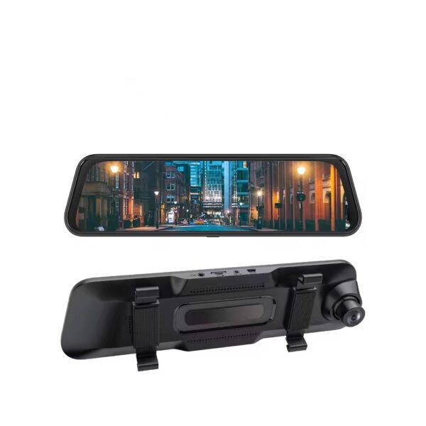 Dual Rearview Mirror Dash Camera | 10-inch HD 1080p | DVR - Image 2