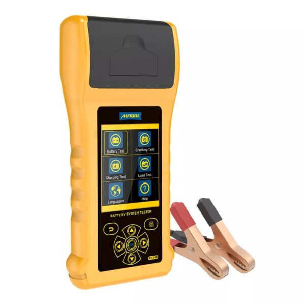 Autool BT760 6-32V Car Battery System Tester | 3.2-Inch HD Color Screen | Built-in Data Printer - Image 2