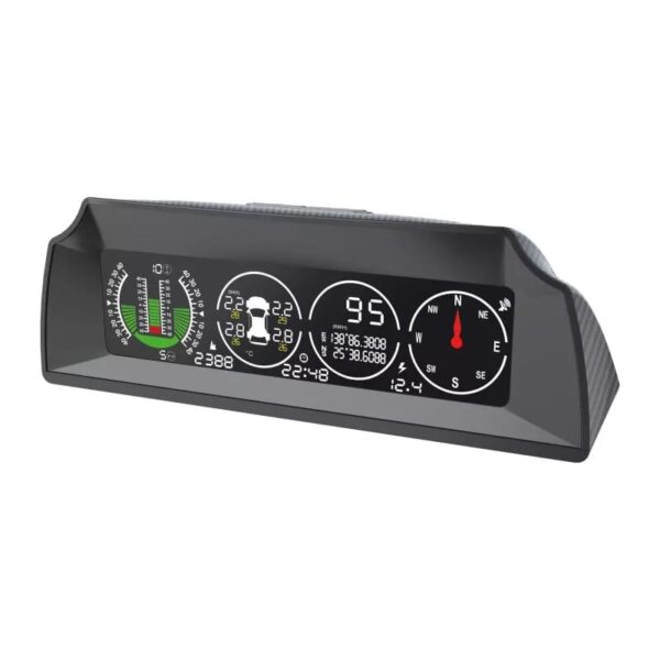 Autool 4x4 X91 Smart HUD Slope Meter | Tire Pressure Monitoring System (TPMS) | GPS | Car Compass