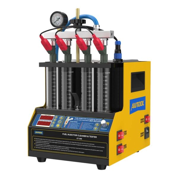 Autool CT160 4-Cylinder Car Petrol Injector Cleaner and Tester | Ultrasonic Cleaning