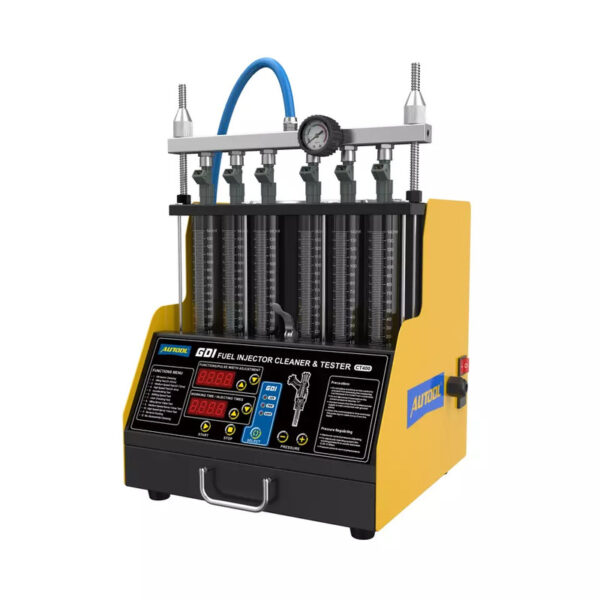 Autool CT400 GDI 6-Cylinder Petrol Injector Cleaner and Tester | Ultrasonic Cleaning | Portable Drawer - Image 2