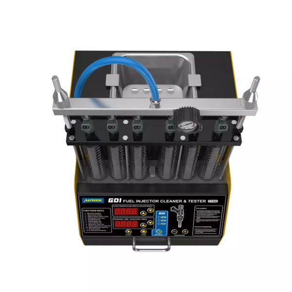 Autool CT400 GDI 6-Cylinder Petrol Injector Cleaner and Tester | Ultrasonic Cleaning | Portable Drawer - Image 3