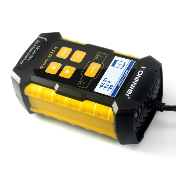 Konnwei KW510 3-in-1 Car Battery Tester 12V, Charger 5A & Pulse Repair - Image 4
