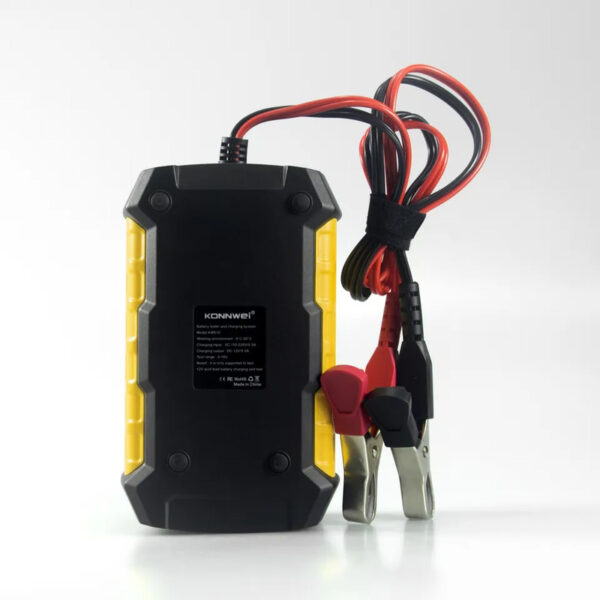 Konnwei KW510 3-in-1 Car Battery Tester 12V, Charger 5A & Pulse Repair - Image 5