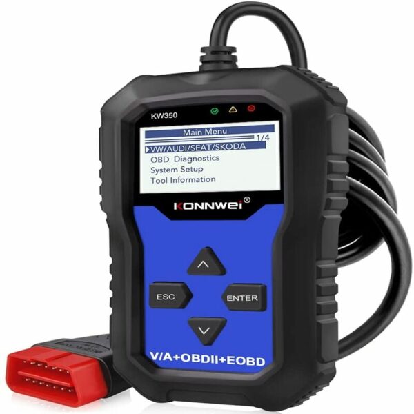 Konnwei KW350 Full System OBD2 Car Diagnostic Scanner for VW / Audi / Seat / Skoda