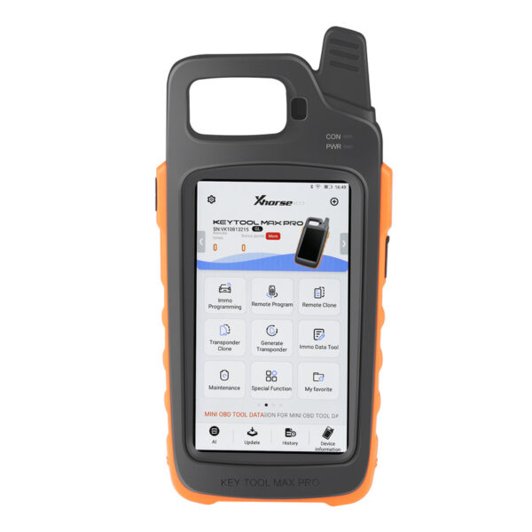 Xhorse VVDI Key Tool Max Pro | Built-In OBD | Voltage &Leakage Detection