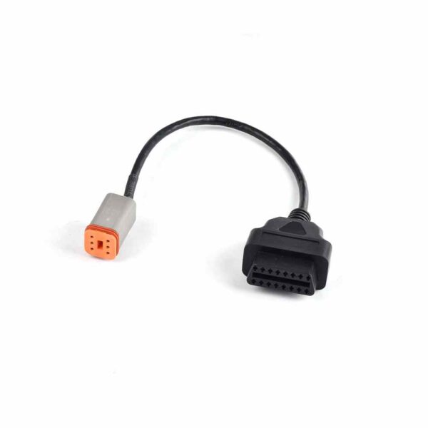 Harley Davidson Motorcycle  6 Pin to 16 Pin OBD Connector Diagnostic Cable