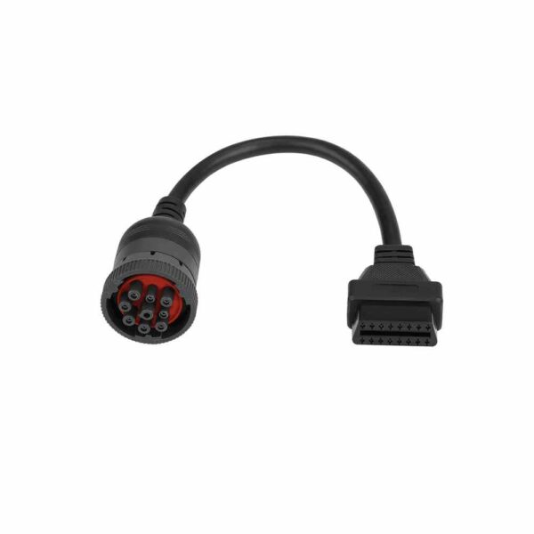 Truck Female 9 Pin to 16 Pin OBD2 Interface J1939 - Image 4