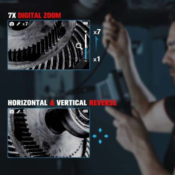 Autel MaxiVideo MV480 Inspection Camera Videoscope / Borescope Dual Cameras, High-Resolution - Image 10