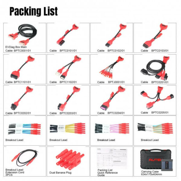 MaxiSys EV Diagnostics Upgrade Kit (Compatible ms909/ms919/Ultra) - Image 14