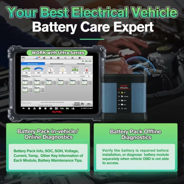 MaxiSys EV Diagnostics Upgrade Kit (Compatible ms909/ms919/Ultra) - Image 13