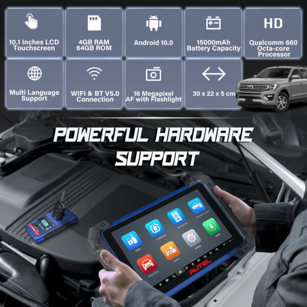 Autel MaxiIM IM608PRO II Bundle | Advanced IMMO, Key Coding & Diagnostic Scanner | Includes FREE GBox3, Adapter Kit, APB131 Adapter, Smart Key Simulator & R5,000 Key Voucher - Image 12