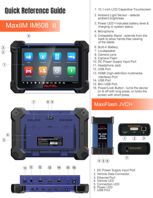 Autel MaxiIM IM608PRO II Bundle | Advanced IMMO, Key Coding & Diagnostic Scanner | Includes FREE GBox3, Adapter Kit, APB131 Adapter, Smart Key Simulator & R5,000 Key Voucher - Image 14