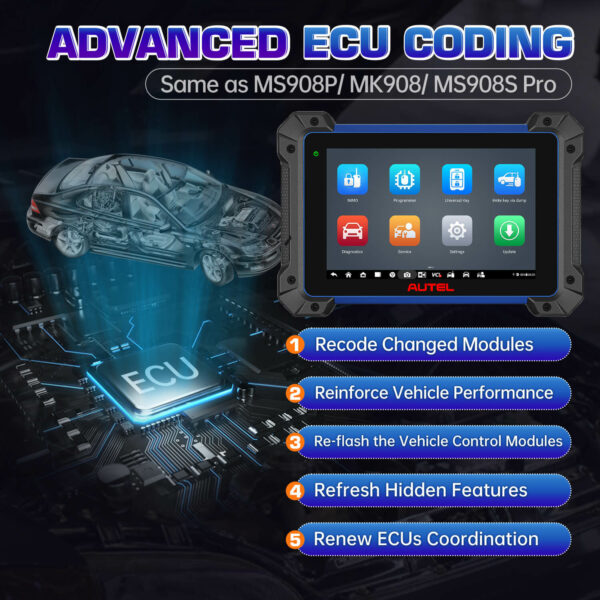 Autel MaxiIM IM608PRO II Bundle | Advanced IMMO, Key Coding & Diagnostic Scanner | Includes FREE GBox3, Adapter Kit, APB131 Adapter, Smart Key Simulator & R5,000 Key Voucher - Image 9