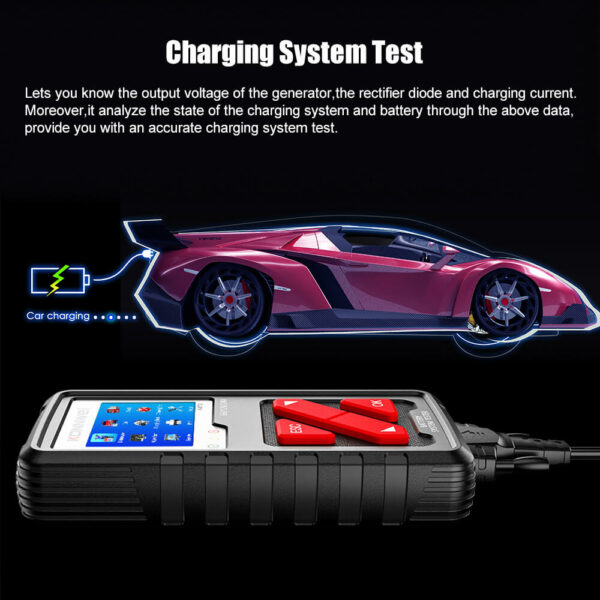 Konnwei KW710 Battery Tester | 6V 12V & 24V | Cars Trucks & Motorcycles - Image 7