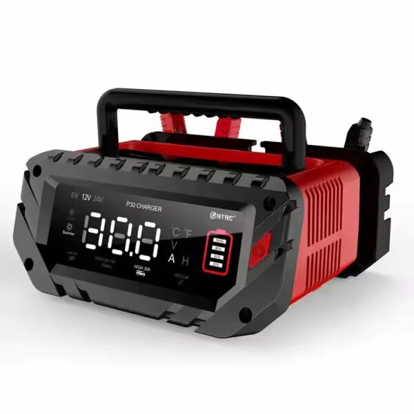 Automatic Smart Car Battery Charger for LiFePO4 Batteries, 12V 24V 30A - Image 2