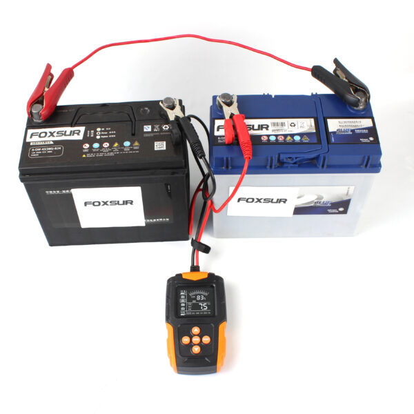 Car & Truck Battery Tester 12V 24V DC Charger Analyzer Capacity Load Tester Cranking System Test 40-2000CCA - Image 5