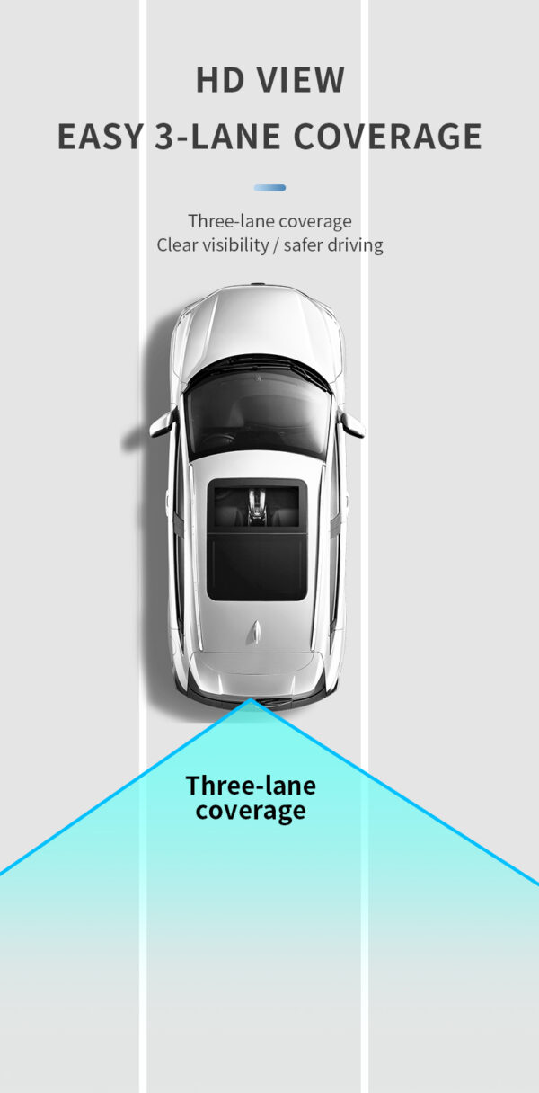 4.3-Inch Wireless License Plate Backup Reverse Camera Kit - Image 12