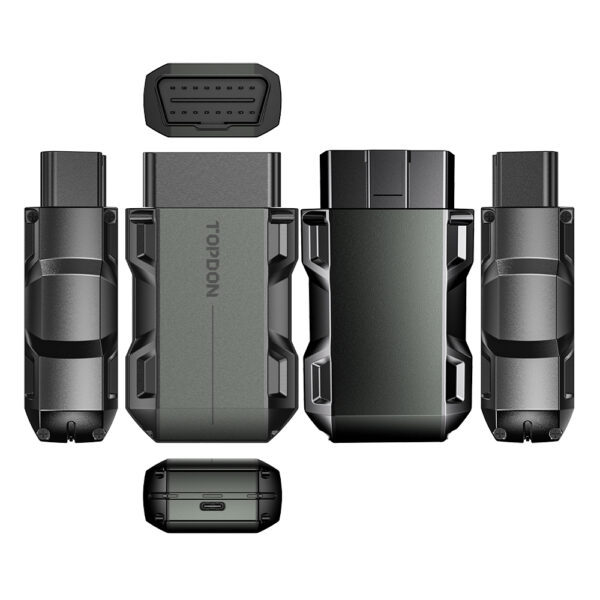 Topdon TopScan Pro Diagnostic Scanner - Advanced Full-System OBD2, 13 Reset Functions, IMMO Key Programming | Bluetooth Connectivity | iOS & Android Compatible - Image 7