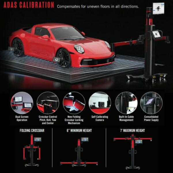Autel IA900AS Wheel Alignment and All Systems ADAS Calibration Package - Image 11