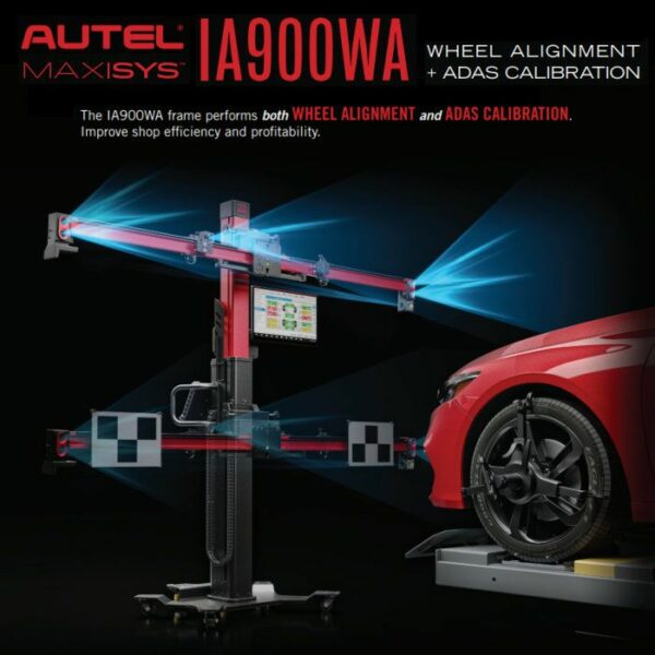 Autel IA900AS Wheel Alignment and All Systems ADAS Calibration Package - Image 10