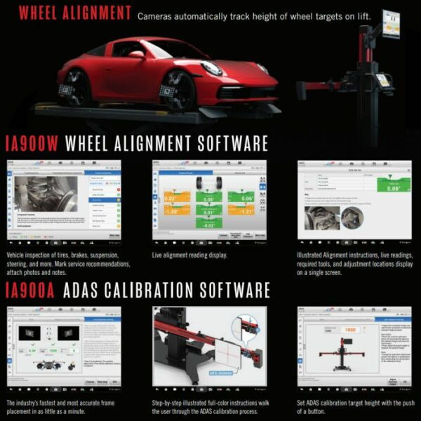 Autel IA900AS Wheel Alignment and All Systems ADAS Calibration Package - Image 12
