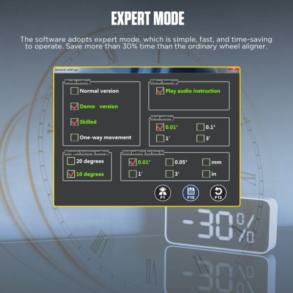 AUTOOL XC503 3D Wheel Aligner - High-Precision Alignment with Advanced 3D Imaging Technology - Image 11