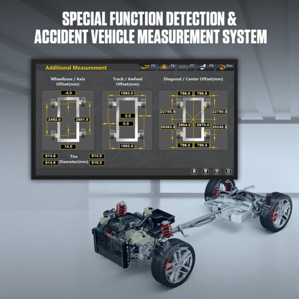 AUTOOL XC503 3D Wheel Aligner - High-Precision Alignment with Advanced 3D Imaging Technology - Image 12