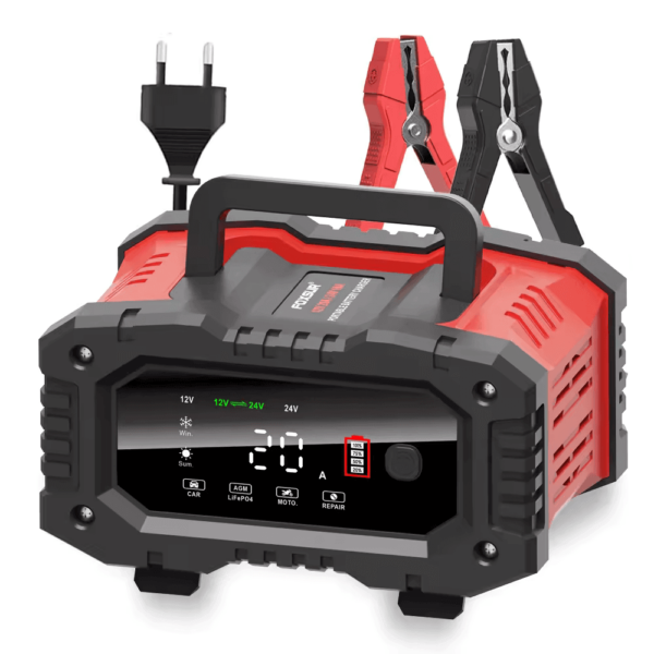 Smart Battery Charger & Repair Lead-Acid, AGM, Gel, EFB, CA LiFePO4 Batteries 12V/24V 20A - Image 3