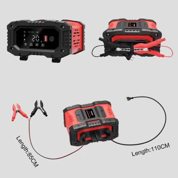Smart Battery Charger & Repair Lead-Acid, AGM, Gel, EFB, CA LiFePO4 Batteries 12V/24V 20A - Image 5