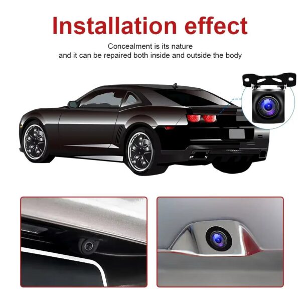 HD 1080P Car Rear View Camera with 170° Wide Angle, Waterproof Night Vision for Parking Assistance - Image 8