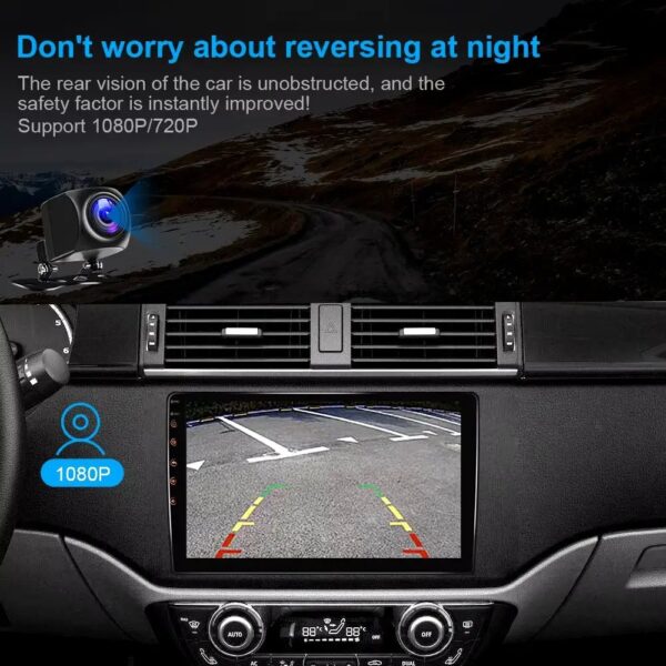 HD 1080P Car Rear View Camera with 170° Wide Angle, Waterproof Night Vision for Parking Assistance - Image 7