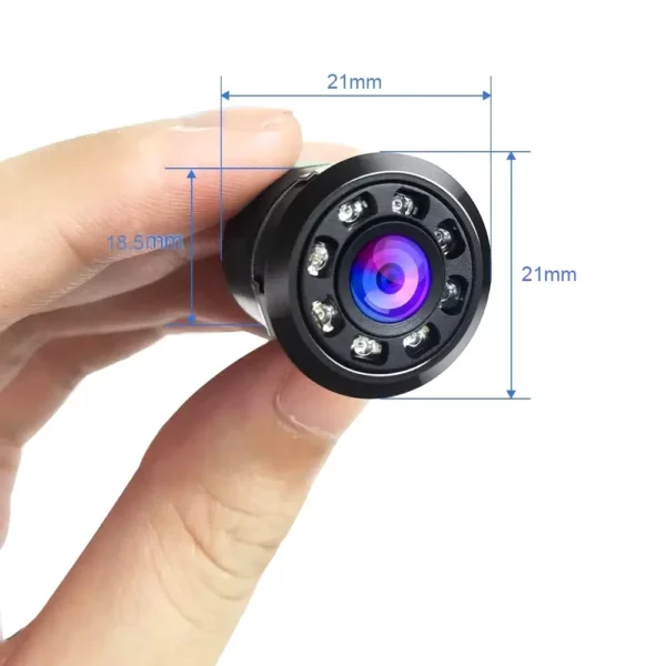 8 LED Car FHD CCD Rear View Camera 170° Wide Angle Night Vision Waterproof Backup Parking Camera - Image 5