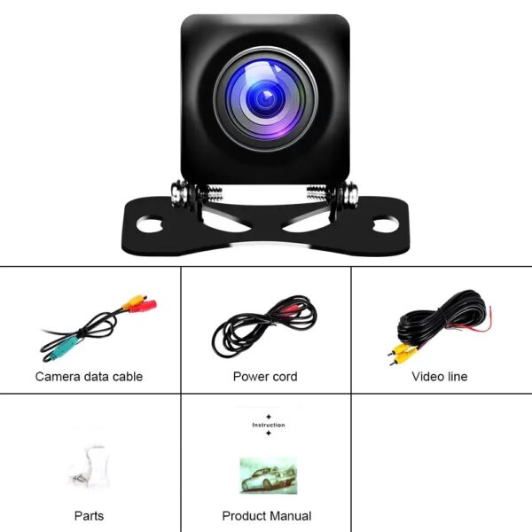 HD 1080P Car Rear View Camera with 170° Wide Angle, Waterproof Night Vision for Parking Assistance - Image 16