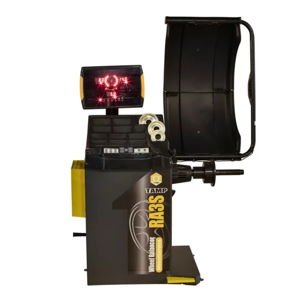 TAMP RA3S Fully Automatic Wheel Balancer for Passenger, Light Commercial, and Motorcycle Wheels - Image 2