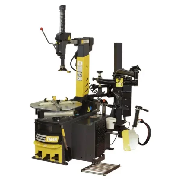TAMP TM4R Tyre Changer – Fully Automatic Operation with Anti-Clamp Shovel and Help Mount