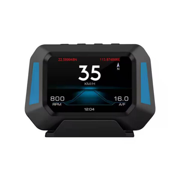 P21 OBD2 HUD Meter – Smart Car Display, GPS + OBD2 Gauge, Inclinometer, Speedometer, Roll Over Warning & Diagnostic Scanner - Perfect for 4x4 Enthusiasts - Image 2