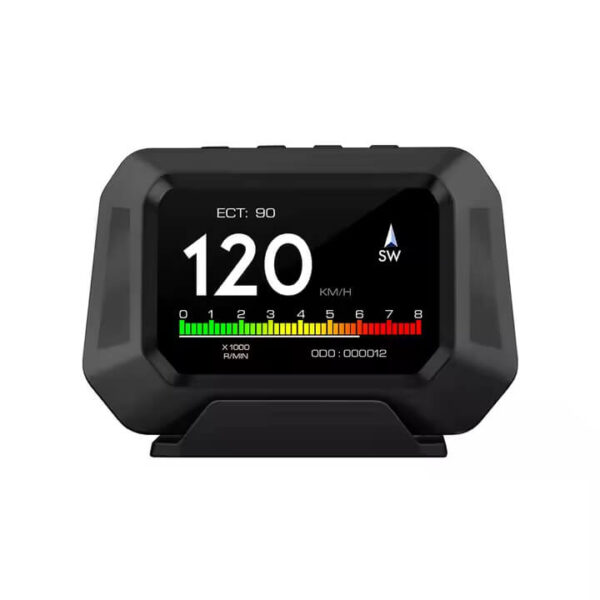 P21 OBD2 HUD Meter – Smart Car Display, GPS + OBD2 Gauge, Inclinometer, Speedometer, Roll Over Warning & Diagnostic Scanner - Perfect for 4x4 Enthusiasts - Image 4