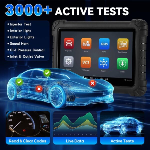 Autel MaxiSYS MS906 Max | 2025 Upgraded MS906Pro | Superior ECU Coding 40+ Services CAN FD & DoIP Auto Scan 2.0 Bi-Directional Control, Support ADAS - Image 11